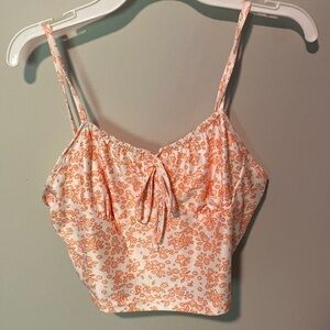 NWOT Shein floral crop tank top